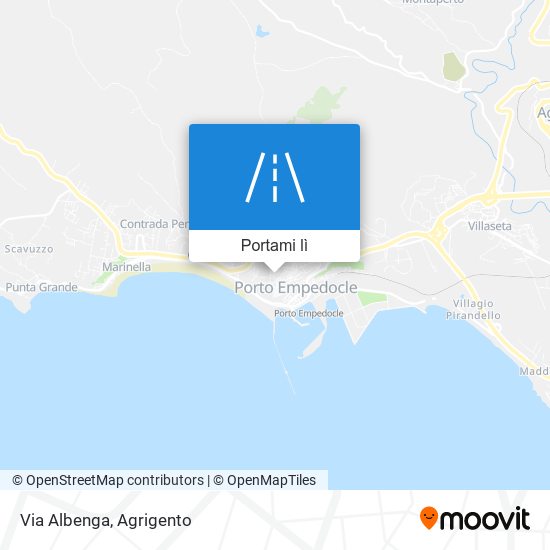 Mappa Via Albenga