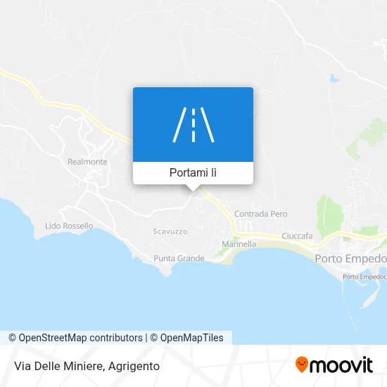 Mappa Via Delle Miniere