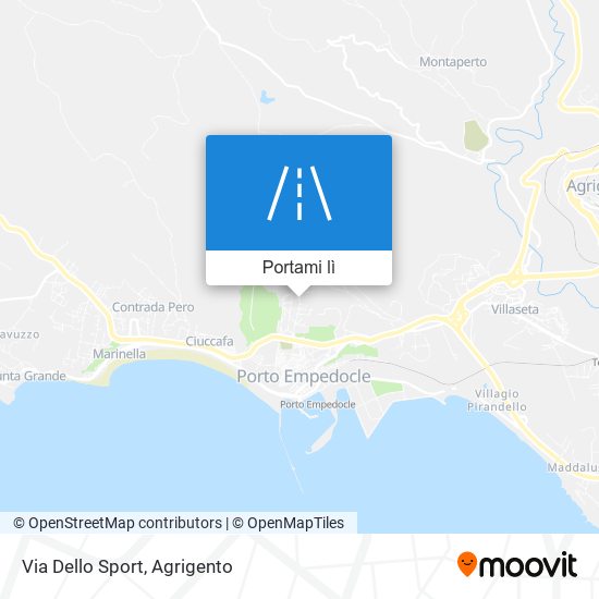 Mappa Via Dello Sport