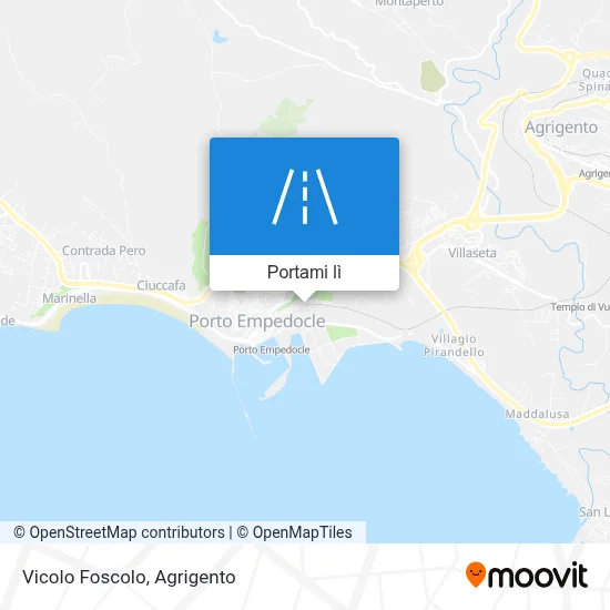 Mappa Vicolo Foscolo