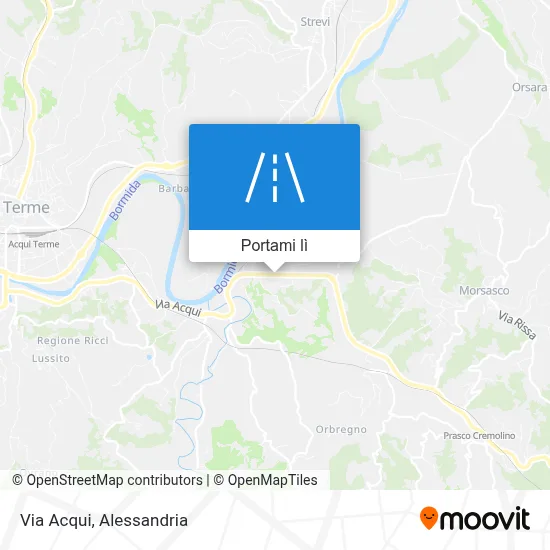 Mappa Via Acqui