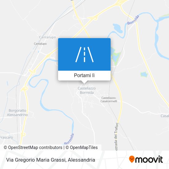 Mappa Via Gregorio Maria Grassi
