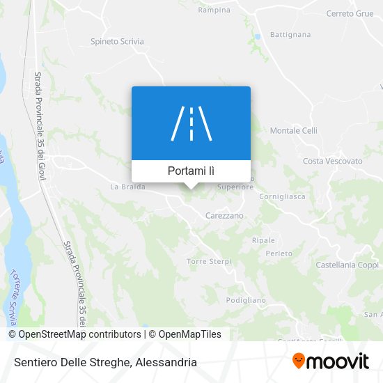 Mappa Sentiero Delle Streghe