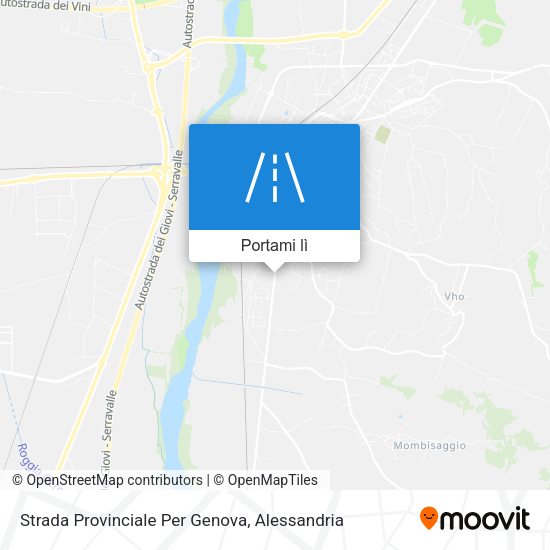 Mappa Strada Provinciale Per Genova