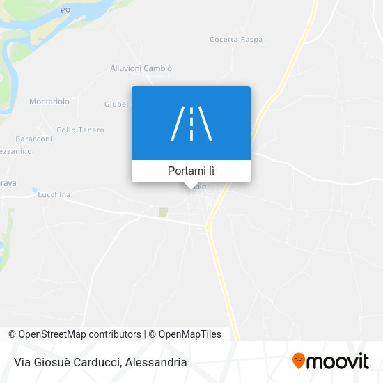 Mappa Via Giosuè Carducci