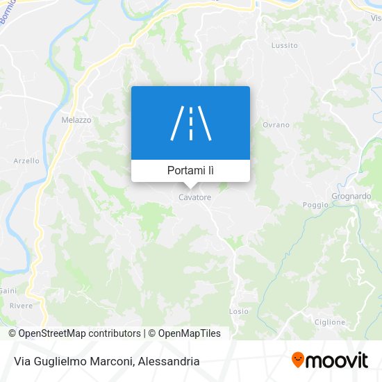 Mappa Via Guglielmo Marconi