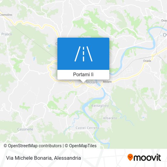 Mappa Via Michele Bonaria