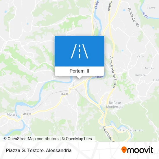 Mappa Piazza G. Testore
