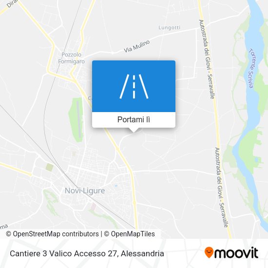Mappa Cantiere 3 Valico Accesso 27