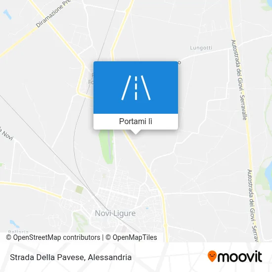Mappa Strada Della Pavese