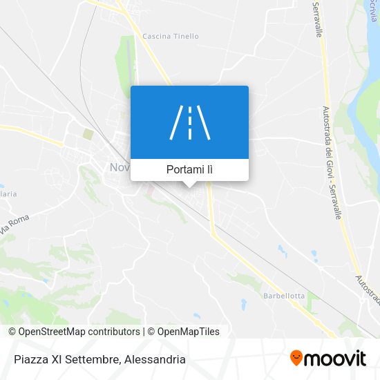 Mappa Piazza XI Settembre