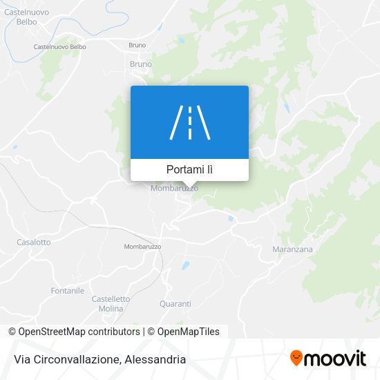 Mappa Via Circonvallazione