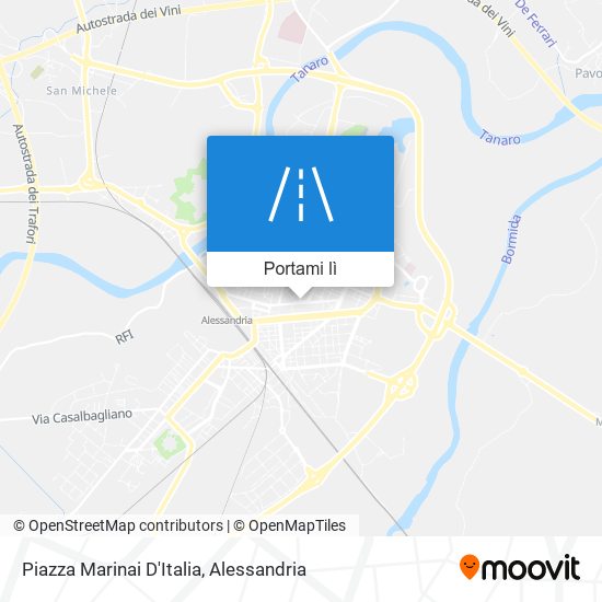 Mappa Piazza Marinai D'Italia