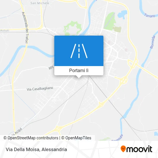Mappa Via Della Moisa