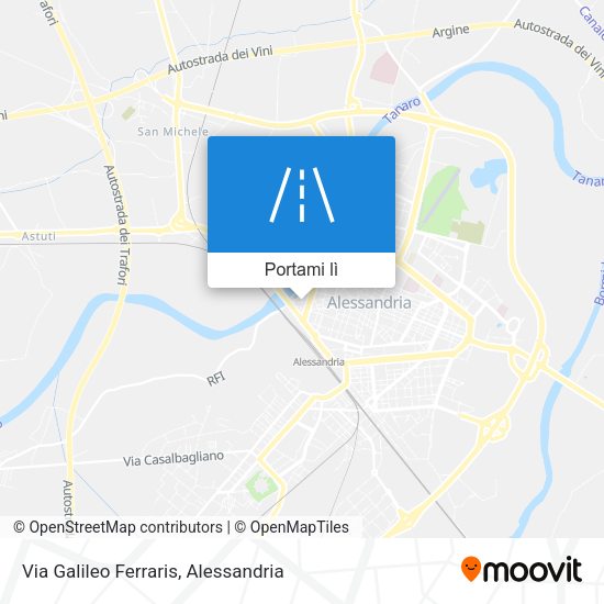Mappa Via Galileo Ferraris