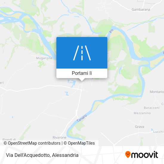 Mappa Via Dell'Acquedotto