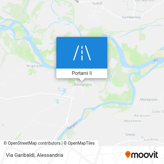 Mappa Via Garibaldi