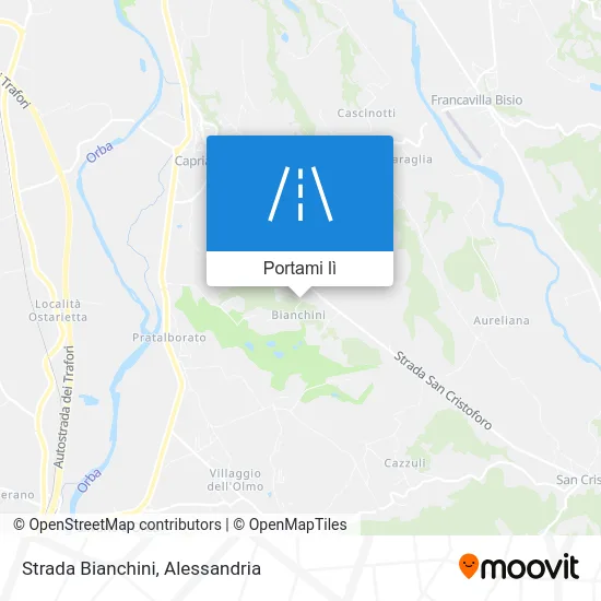 Mappa Strada Bianchini