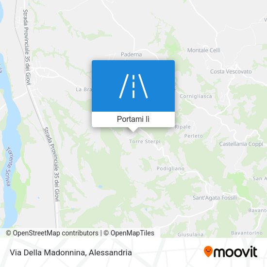 Mappa Via Della Madonnina