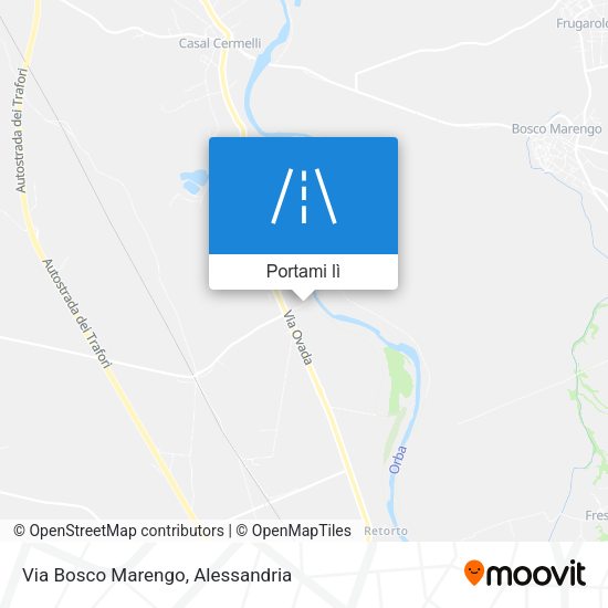 Mappa Via Bosco Marengo