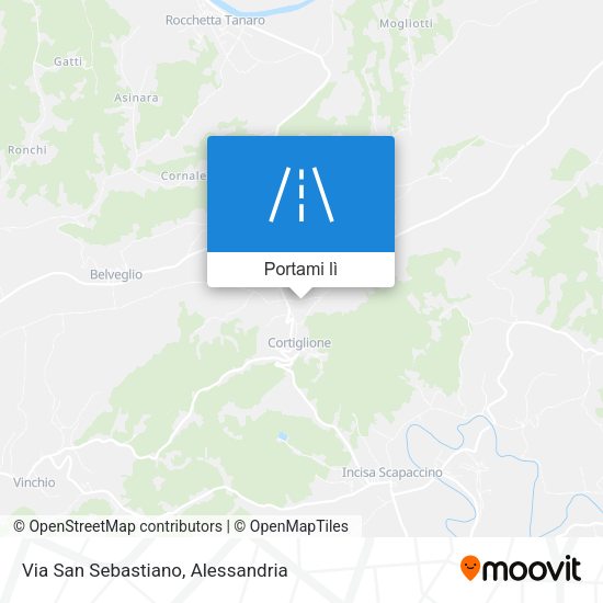Mappa Via San Sebastiano