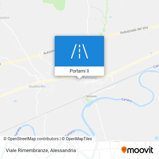 Mappa Viale Rimembranze