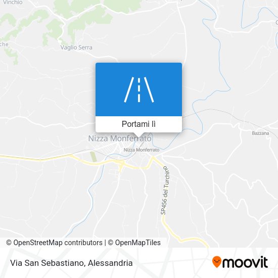 Mappa Via San Sebastiano