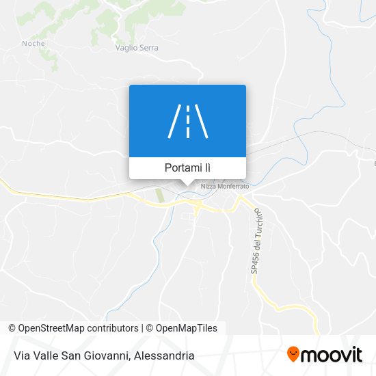 Mappa Via Valle San Giovanni