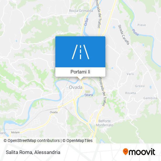 Mappa Salita Roma