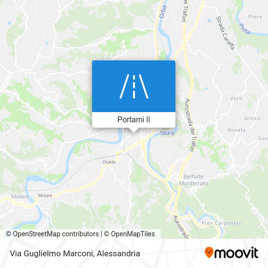 Mappa Via Guglielmo Marconi