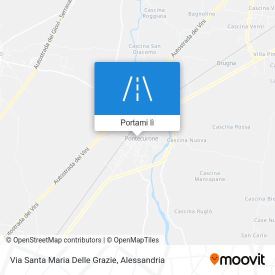 Mappa Via Santa Maria Delle Grazie