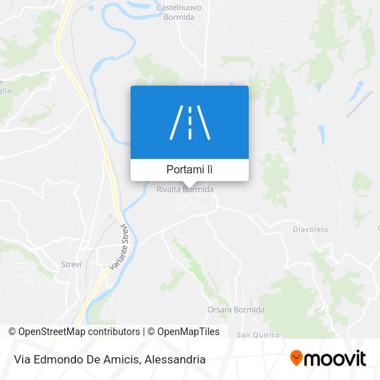 Mappa Via Edmondo De Amicis