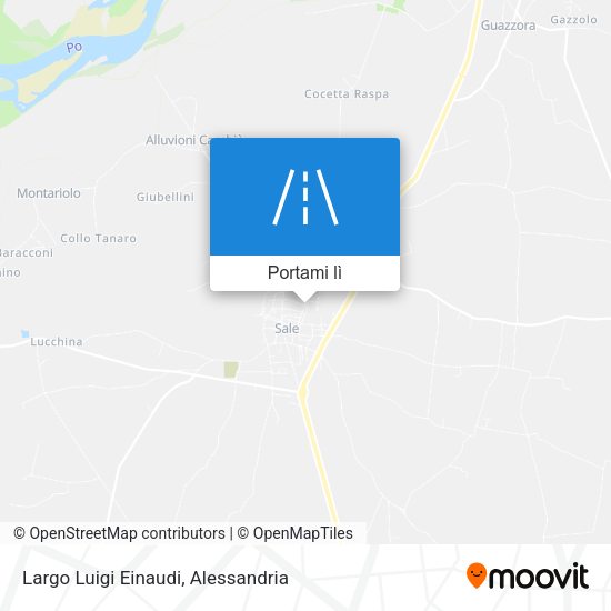 Mappa Largo Luigi Einaudi