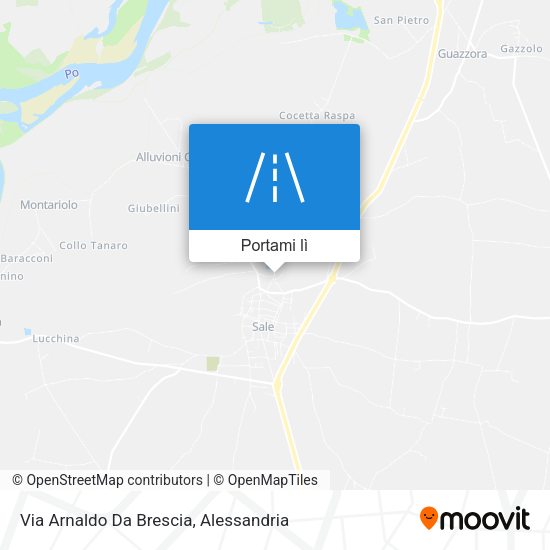 Mappa Via Arnaldo Da Brescia