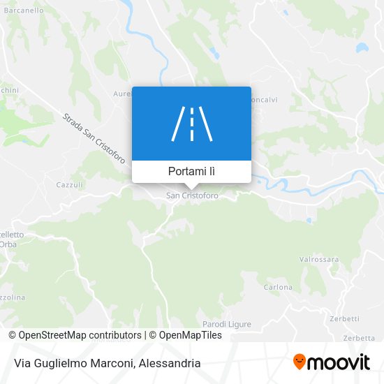 Mappa Via Guglielmo Marconi