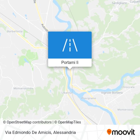 Mappa Via Edmondo De Amicis