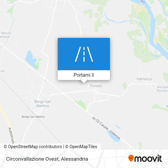 Mappa Circonvallazione Ovest
