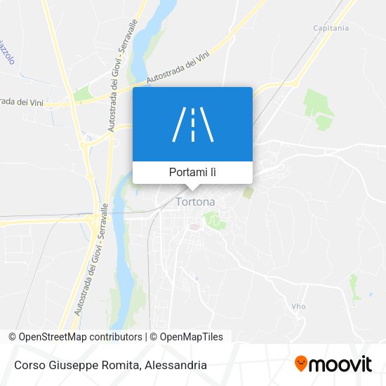 Mappa Corso Giuseppe Romita