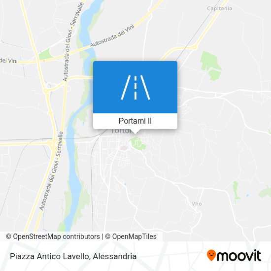 Mappa Piazza Antico Lavello