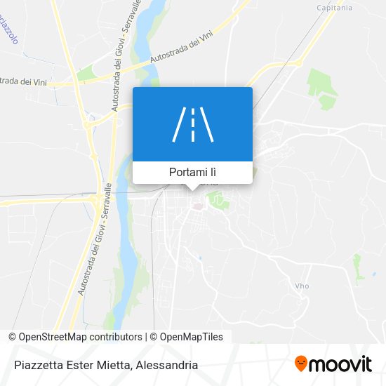 Mappa Piazzetta Ester Mietta