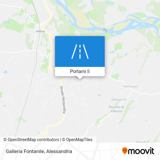 Mappa Galleria Fontanile