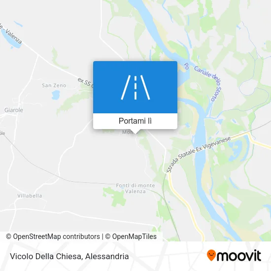 Mappa Vicolo Della Chiesa