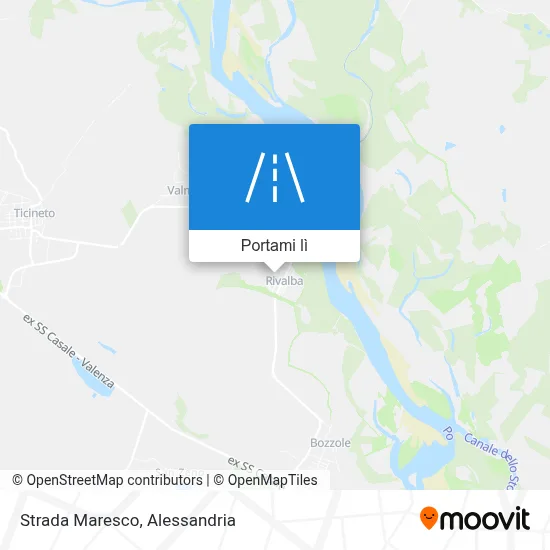 Mappa Strada Maresco