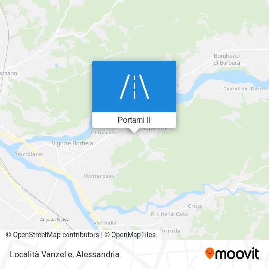 Mappa Località Vanzelle