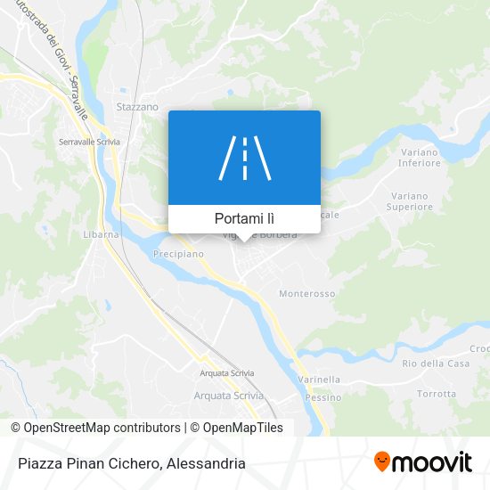 Mappa Piazza Pinan Cichero