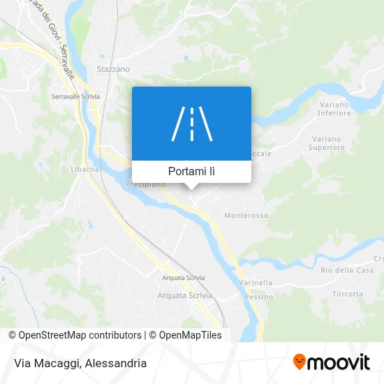 Mappa Via Macaggi