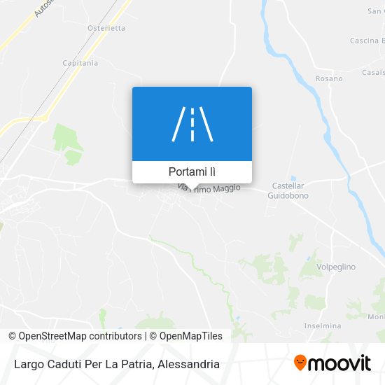 Mappa Largo Caduti Per La Patria