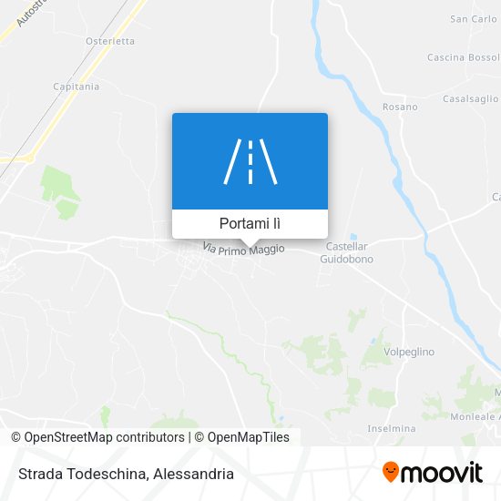 Mappa Strada Todeschina