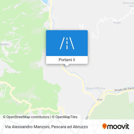 Mappa Via Alessandro Manzoni