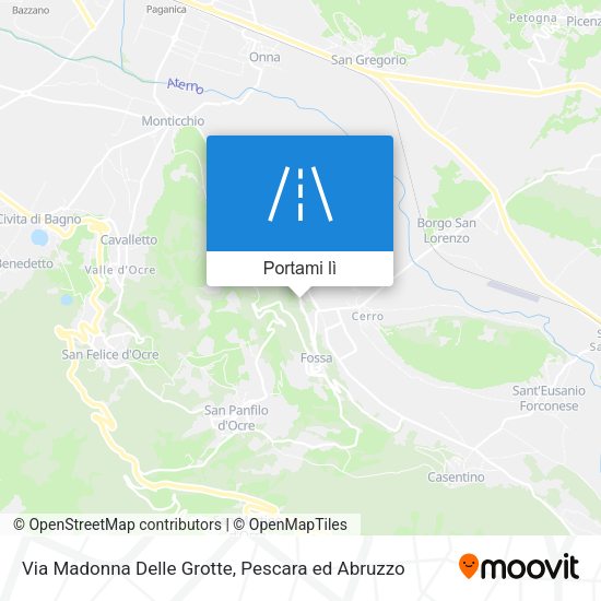 Mappa Via Madonna Delle Grotte